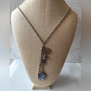 4/$50⭐️Silver-tone Charm Necklace